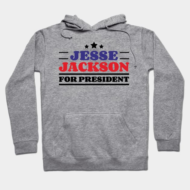 Jesse Jackson For President v2 Hoodie by Emma